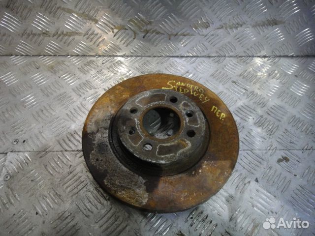 Диск тормозной Logan (05-14) /Sandero (08-14) /Logan 14/Sandero 14- пер б\у (арт. 6001547684)