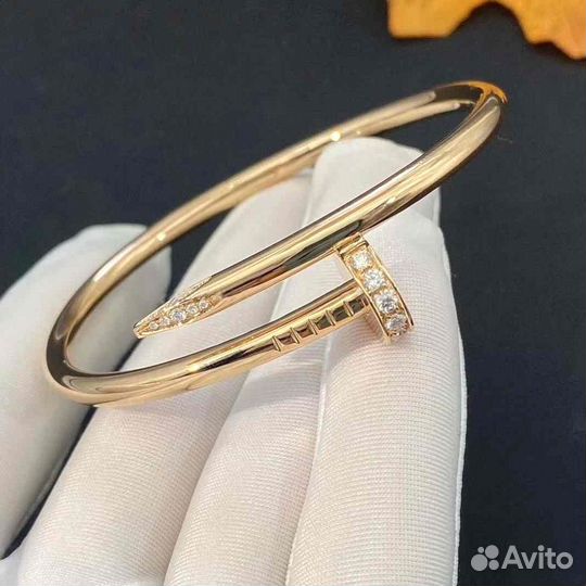 Браслет Cartier Juste un Clou Розовое золото 0,49ct