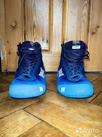Боксерки everlast forceknit синие (официальные)