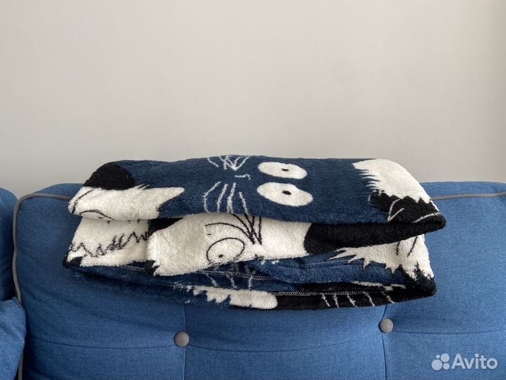 Новый плед флисовый с котиками покрывало 240*180
