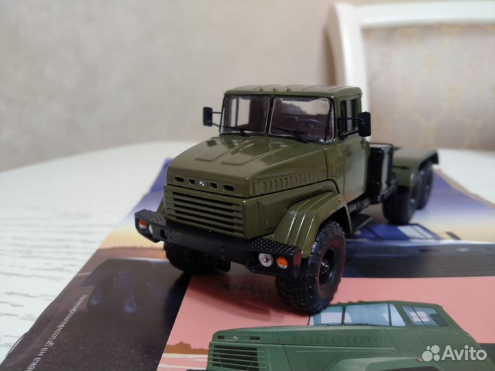 Краз 6446 мини модель 1/43 номер 86