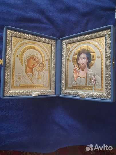 Икона серебро