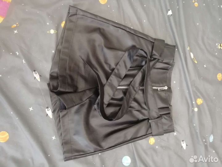 Шорты кожаные. 42-44.р