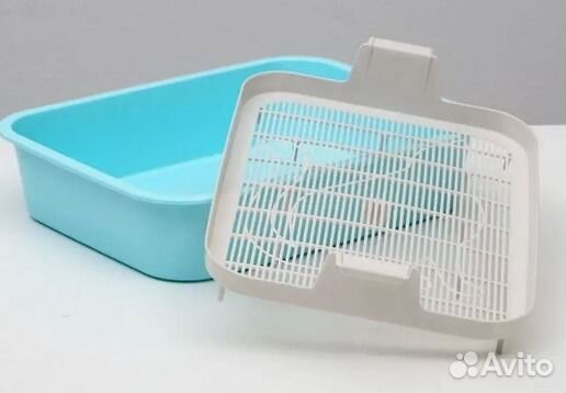 Лоток с сеткой для кошек котят новый
