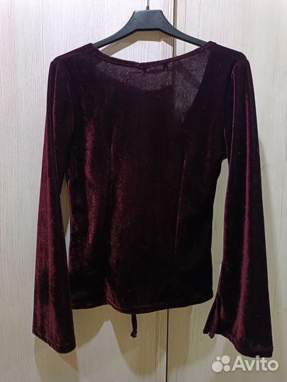 Винтажное бархатное болеро