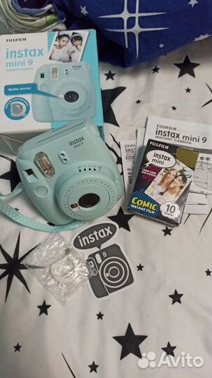 Фотоаппарат мгновенной печати instax mini (мятный)