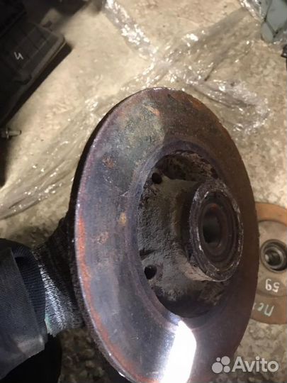 Тормозные диски заднее Peugeot 207