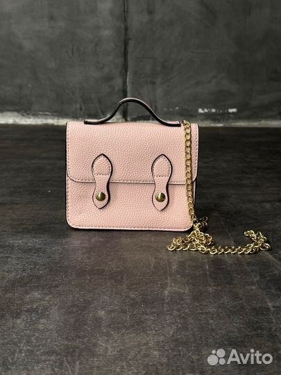 Мини сумочка ASOS розовая