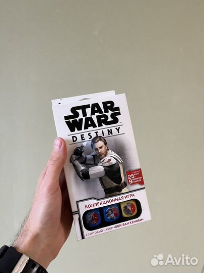 Star wars destiny стартовый набор Оби-Ван Кеноби