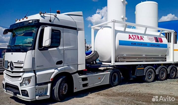 Цистерна Цтк-16k криогенная, раскачка насосом