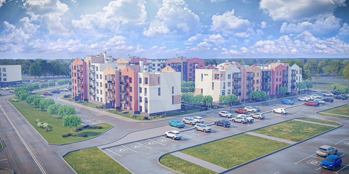 2-к. квартира, 58,5 м², 1/5 эт.