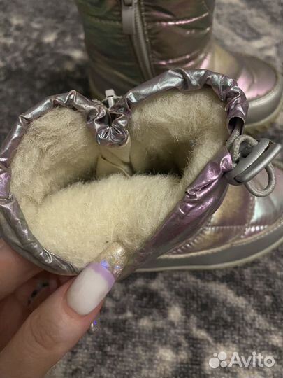 Сапоги зимние детские 23