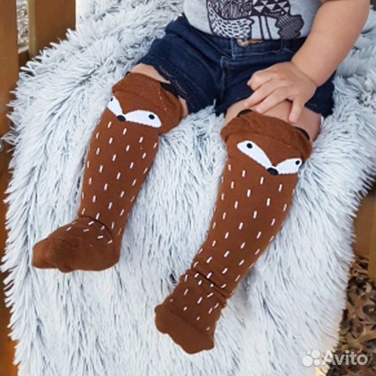 Гольфы детские 0-12 мес и 4-6 лет (новые)