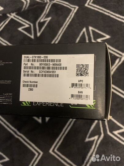 Asus gtx 1060 dual 3gb