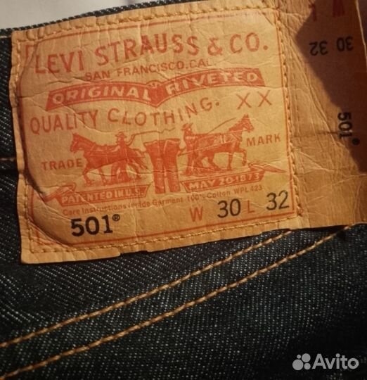 Джинсы levis 501