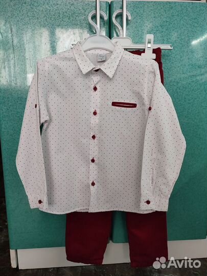 Комплект рубашка и брюки для мальчика