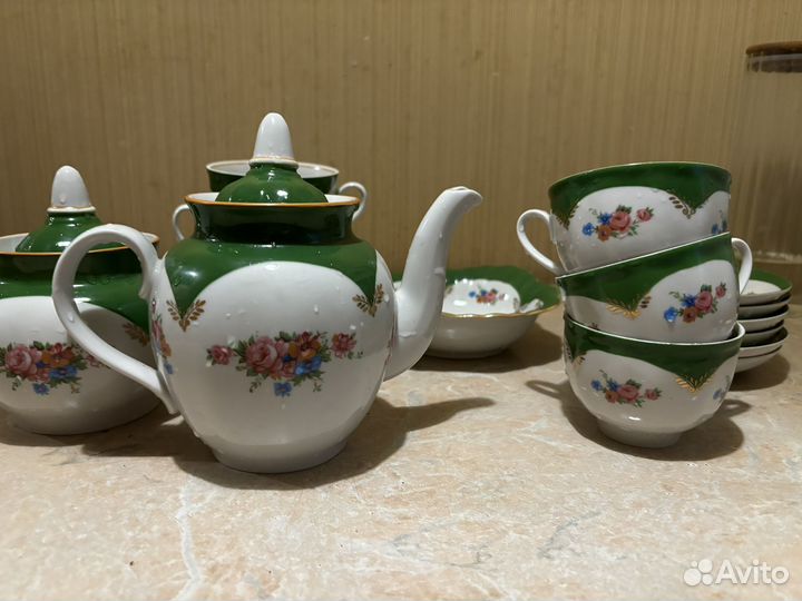 Чайно кофейный сервиз 