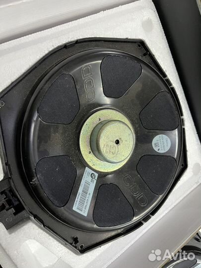 Штатная аккустика BMW X6