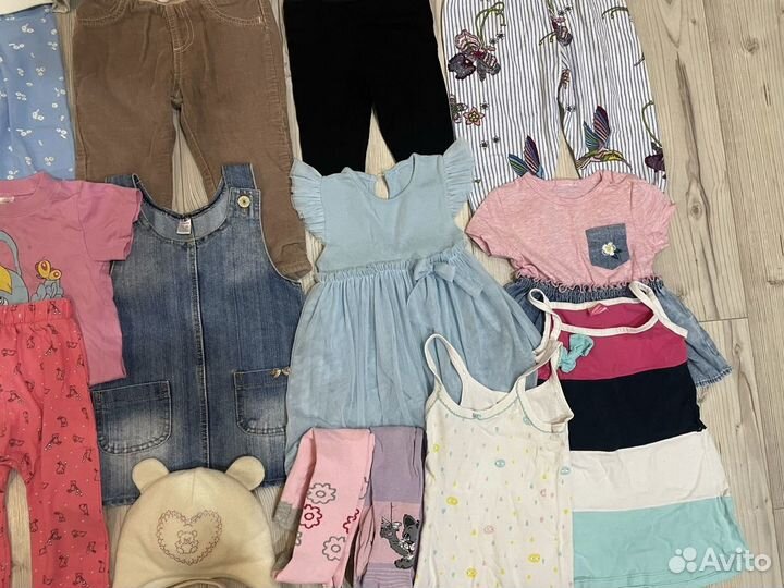 Детская одежда вещи пакетом на девочку