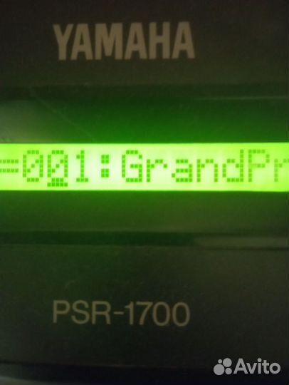 Синтезатор yamaha psr 1700