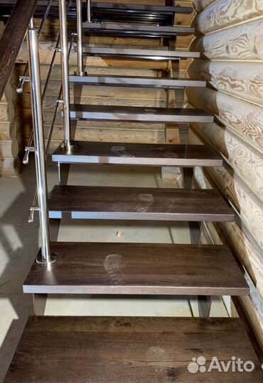 Лестница в стиле лофт