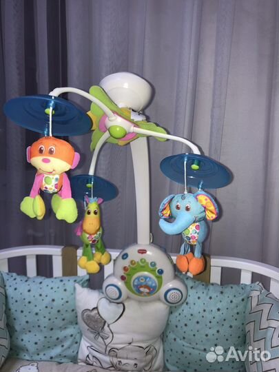 Детский мобиль в кроватку