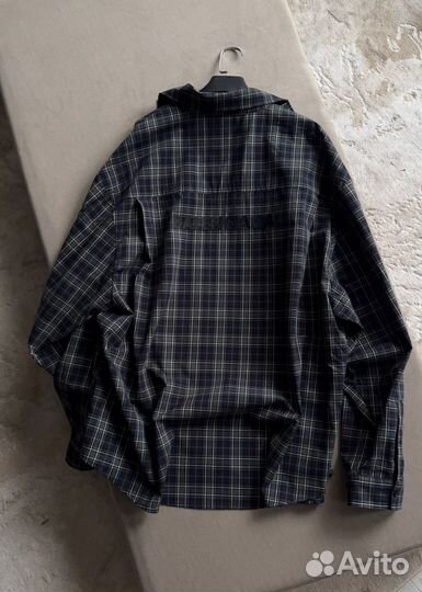 Рубашка в клетку balenciaga (новинка 2025)