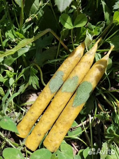 Свечи восковые ручной работы