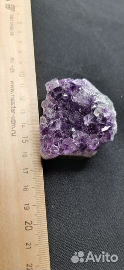 Щётки кристаллов бразильского Аметиста