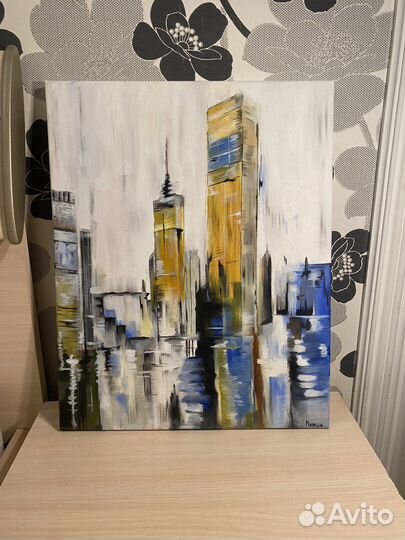 Город ветра картина масло