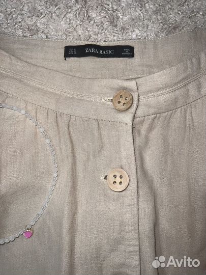 Юбка Zara,топ,сабо