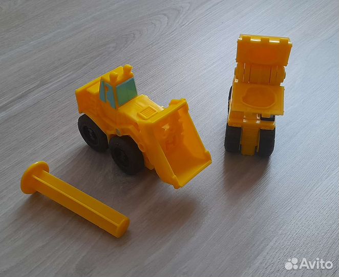 Экскаватор, play-doh