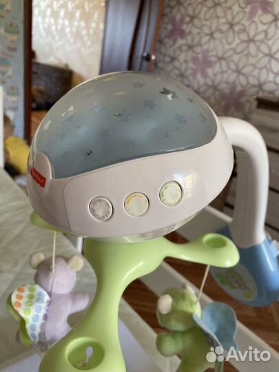 Мобиль в кроватку с проектором