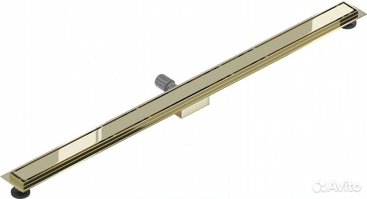 Линейный трап Mexen 120см золото