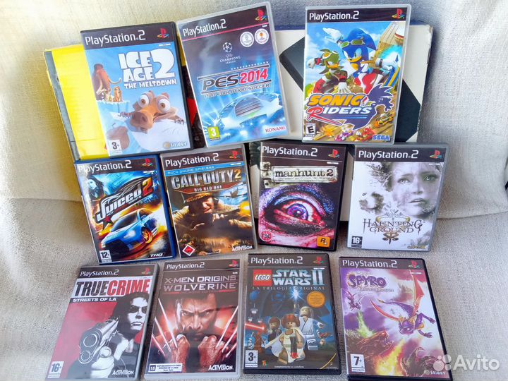 Игры для PS2 fat, пс2 slim