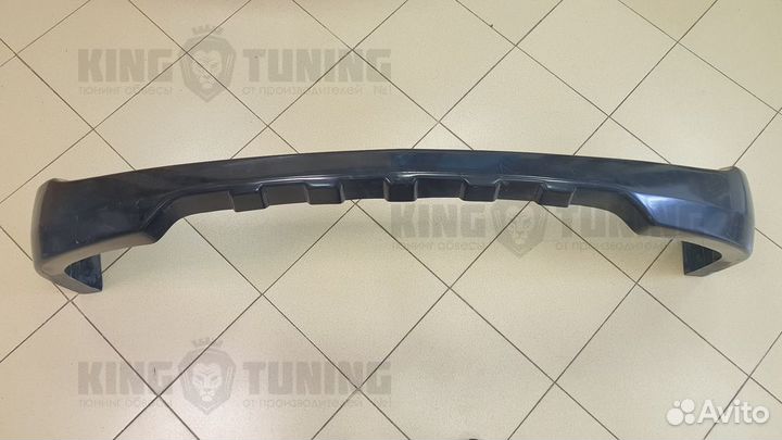 Накладка на передний бампер EGR style для Лансер 9