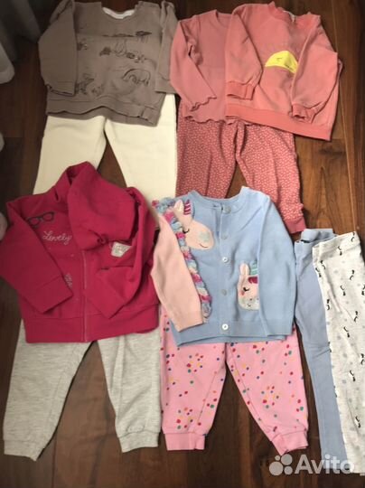 Вещи пакетом на девочку 80 86