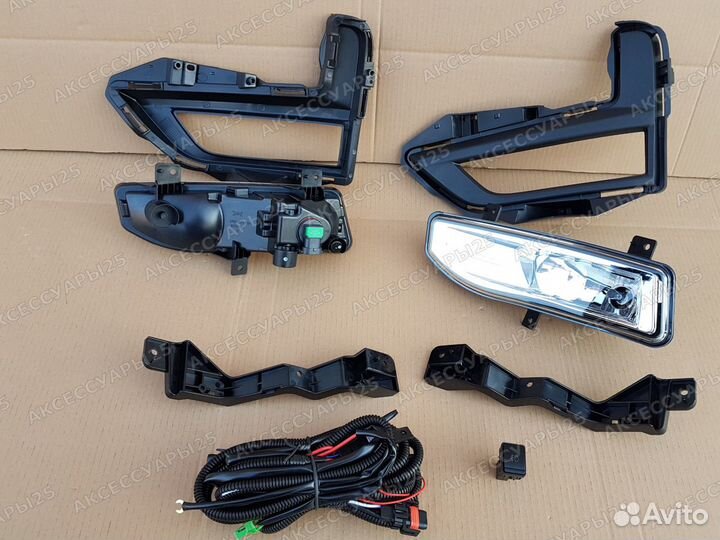 Туманки для Nissan X-Trail t32 (Икстрейл) 2017г+