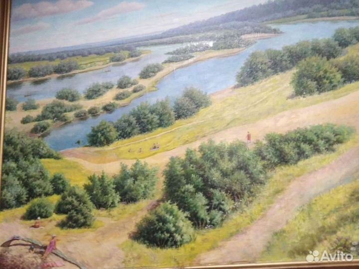 Картина маслом на холсте большая