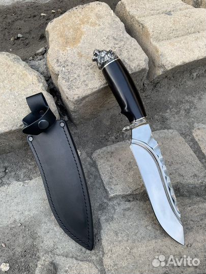 Нож лев сталь 110х18
