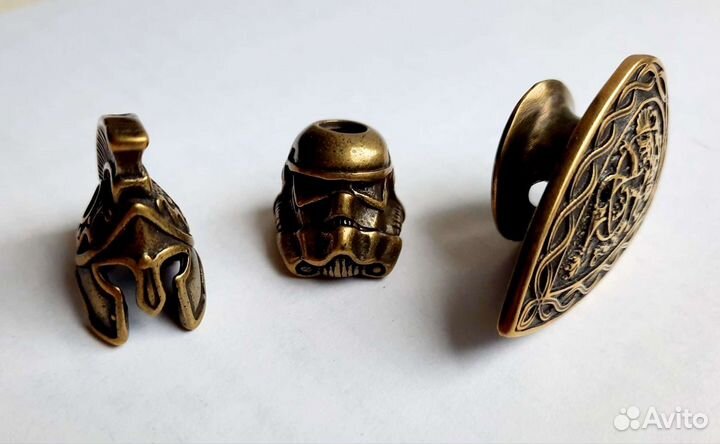 Бусины для браслетов из паракорда и темляка