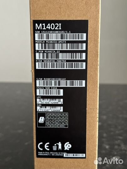 Новый Ноутбук asus Vivobook 14 R7 4800H 16/512