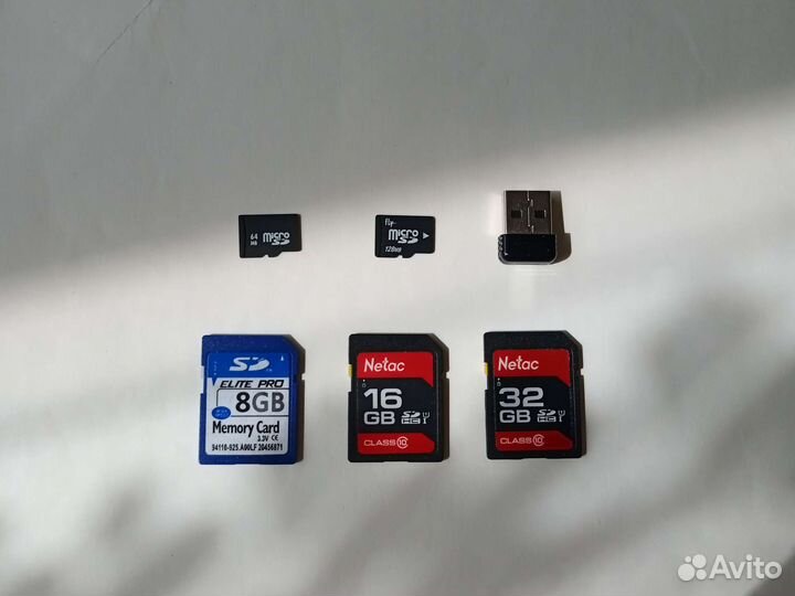 Карты памяти, флешки