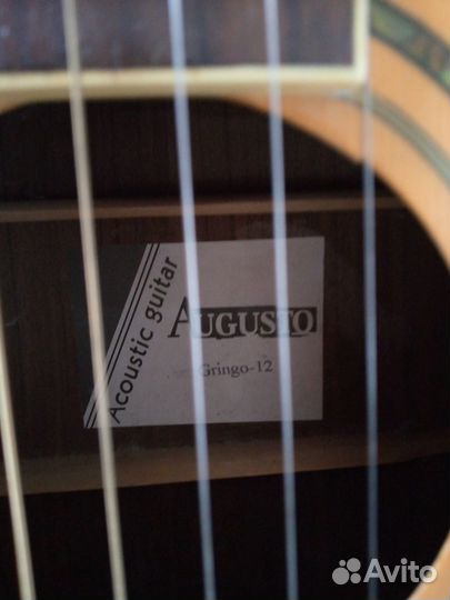 Акустическая гитара Augusto Gringo 12