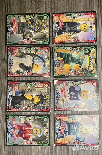 Коллекционное карточки lego ninjago
