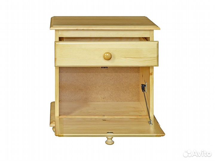 Тумба прикроватная лотос 1093, Сосна натуральная