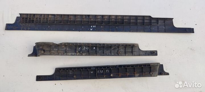 Накладка на порог mercedes w638