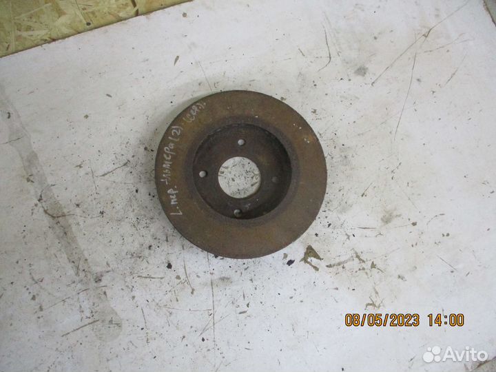 Диск тормозной передний Ниссан Альмера N16