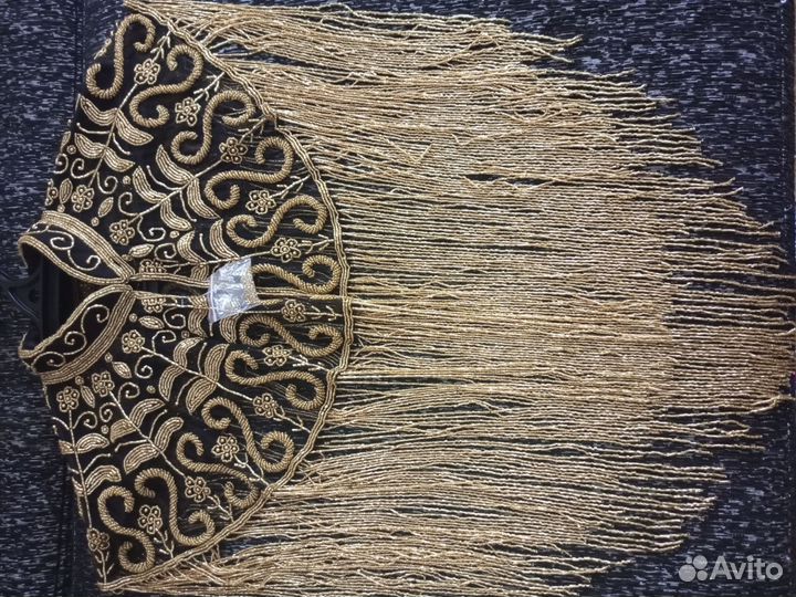 Накидка из бисера, кейп новая