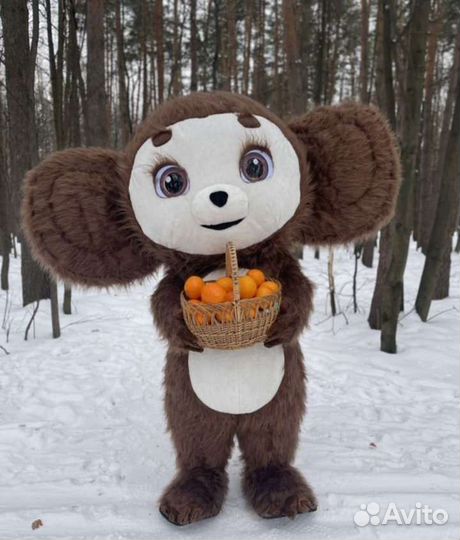 Поздравление от большого белого медведя